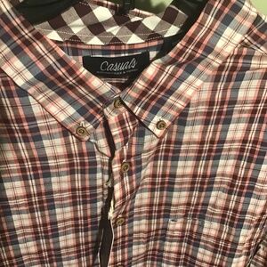 Men’s big and tall long sleeve shirt